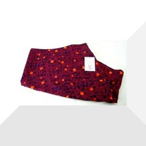 Lularoe Cassie Medium Pink Patterned Skirt (B33)